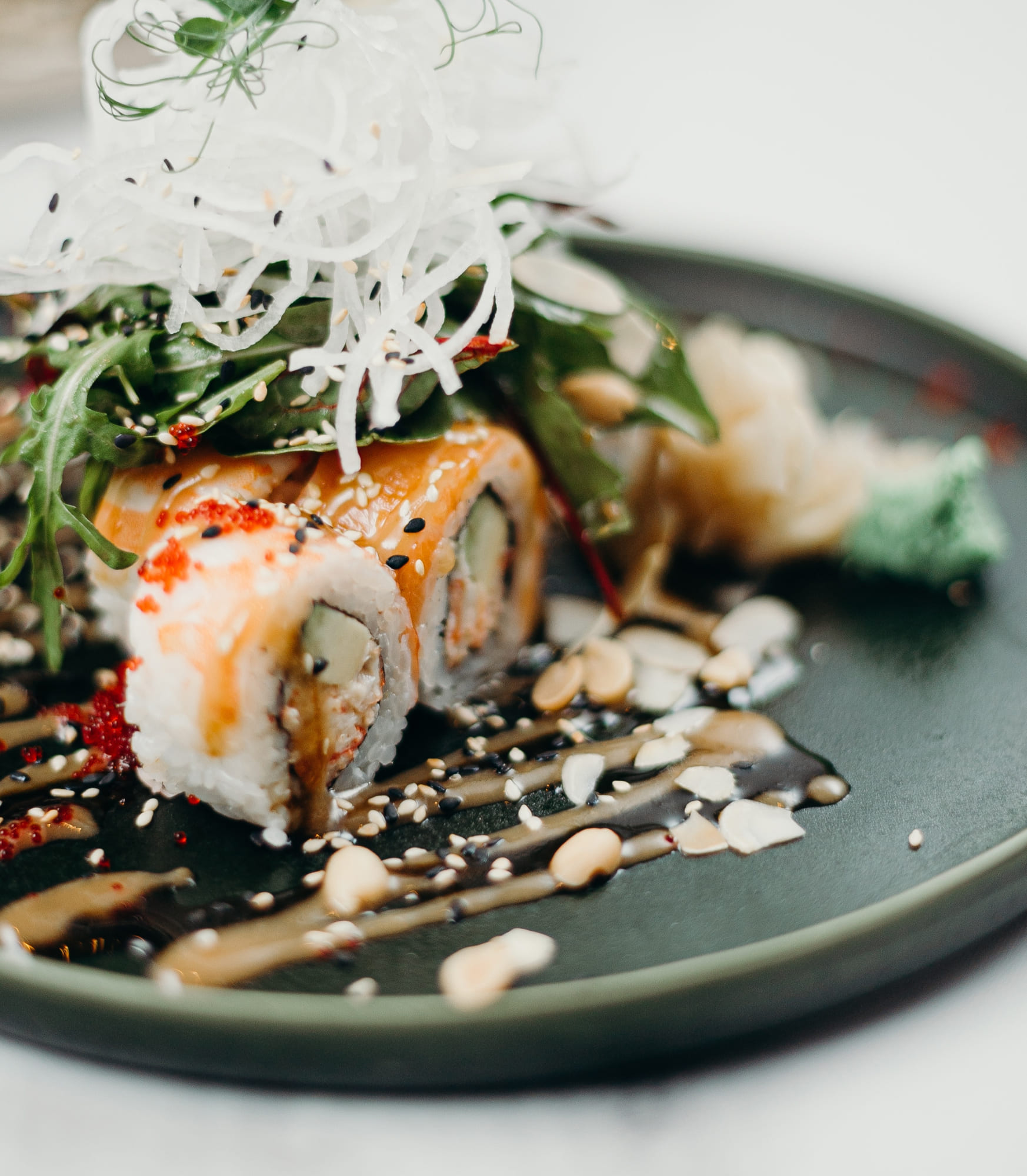 Sushi on Table Sushi on Table